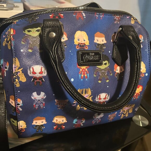 Marvel Avengers Endgame Loungefly Crossbody Bag - Picture 1 of 9